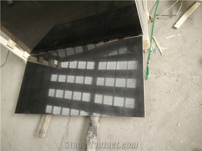 G1304 Black Of Yi County Granite Slabs