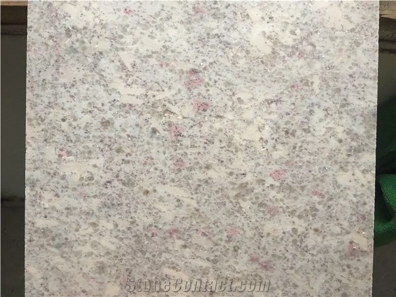 G3609 Granite,G456 Granite Pearl Flower White Granite Slabs