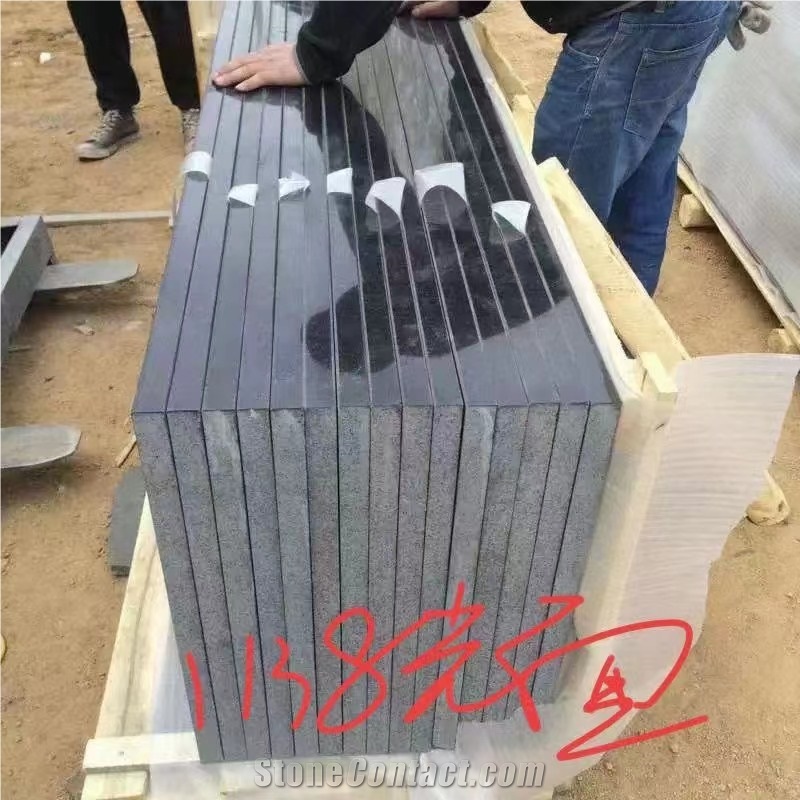 High Quality Yixian Black Granite Slabs
