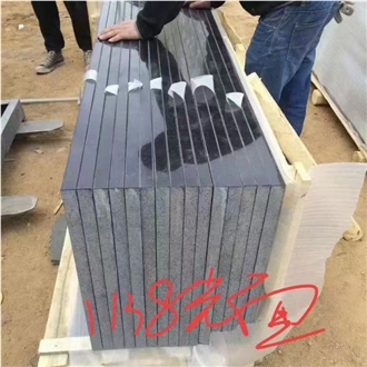 High Quality Yixian Black Granite Slabs