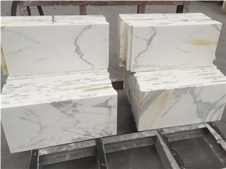 New Arrival Quality Calacatta White Marble Tiles
