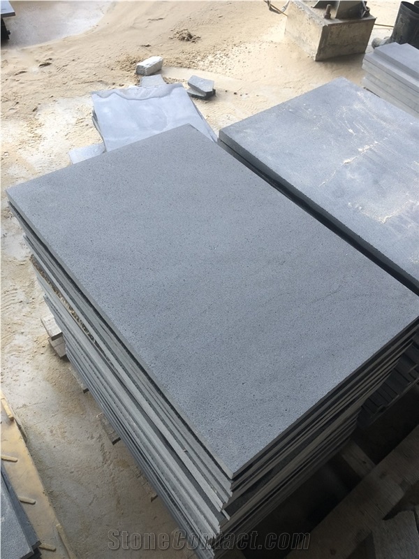 Black Basalt Paving Tiles