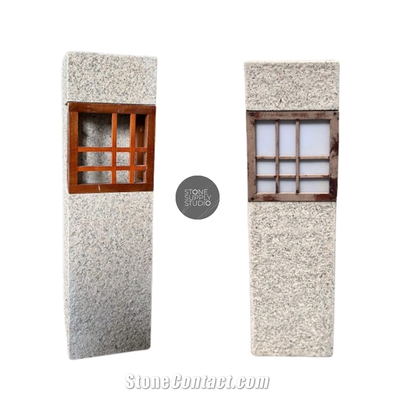 Granite Stone Lantern