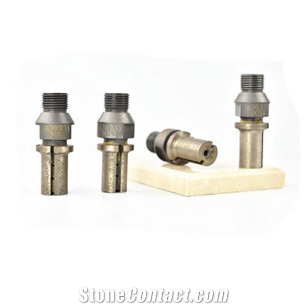 CNC Finger Bit For Granite Marble Quartzite Basin Profile
