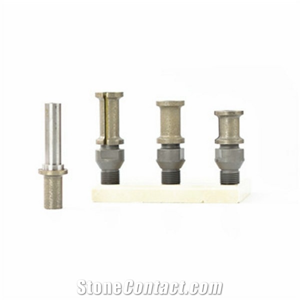 CNC Finger Bit For Granite Marble Quartzite Basin Profile
