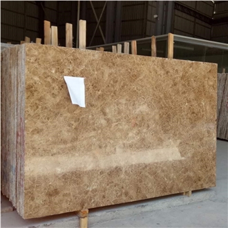 Polished Light Emperador Marble Tiles
