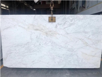 White Volax Marble Slabs