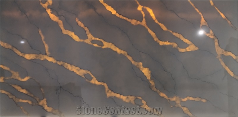 Calacatta Imperial Quartz Slabs
