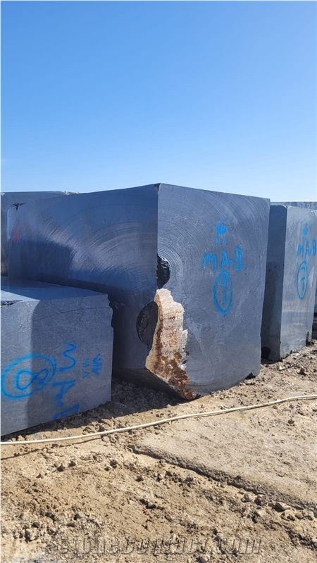 D020  Blue Stone Marble Blocks