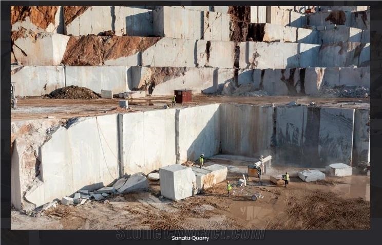 Sanata Gray Marble- Sanata Paris Marble Quarry