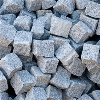 Gray Granite Cobblestone Gray Granite Cobblestone