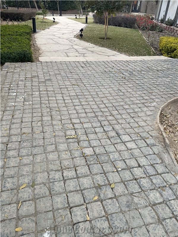 Gray Granite Cobblestone