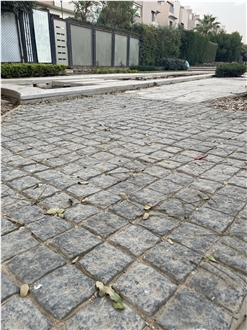 Gray Granite Cobblestone