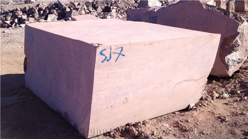 Red Yazd Porphyry Quarry