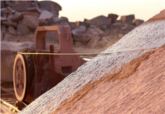 Yazd Brown Porphyry Quarry