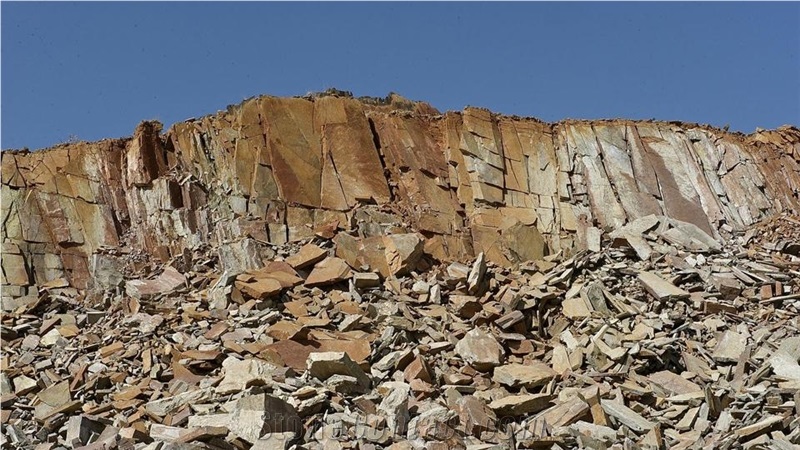 Yazd Rainbow Porphyry Quarry