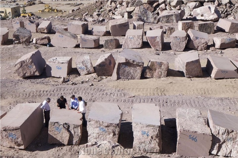 Yazd Rainbow Porphyry Quarry