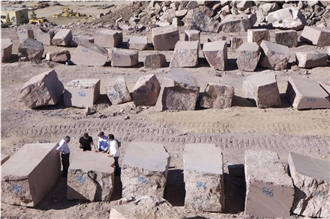 Yazd Rainbow Porphyry Quarry