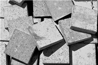 Pietra Lavica Di Catania Pavers, Cobble Stone