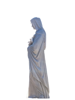 Viet Nam White Marble Statue Of St Rita