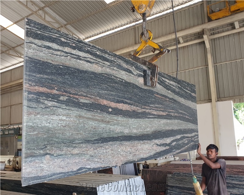Aqua Blue Granite Slabs