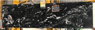 Fusion Black Granite Slabs Cutter Size