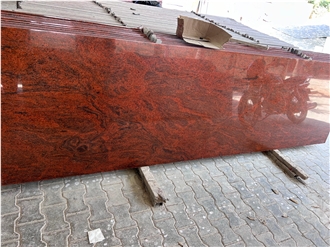 Multicolor Red Granite Cutter Slabs Multicolor Red Granite Cutter Slabs