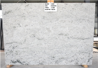 New Colonial White Granite Slabs