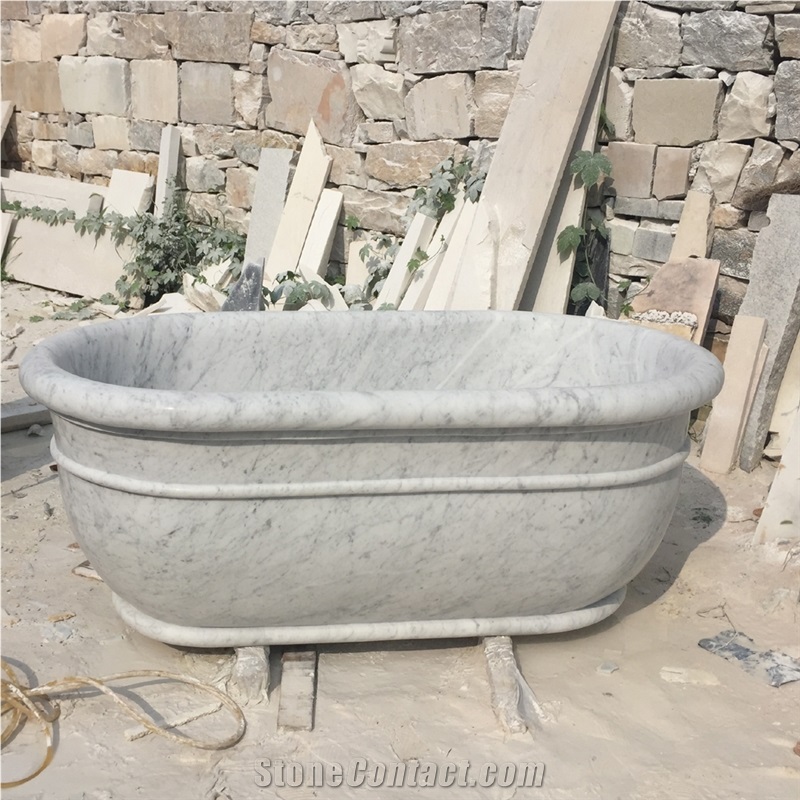 2024 Modern Red Marble Bathroom  Hotel Bathtub  For Sale