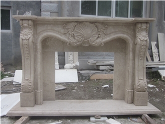 2024 Year NEW Design White Marble Modern Fireplace