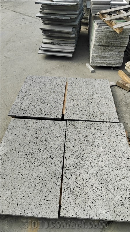 Cut To Size Surface Basalt Lava Stone Wall Tiles