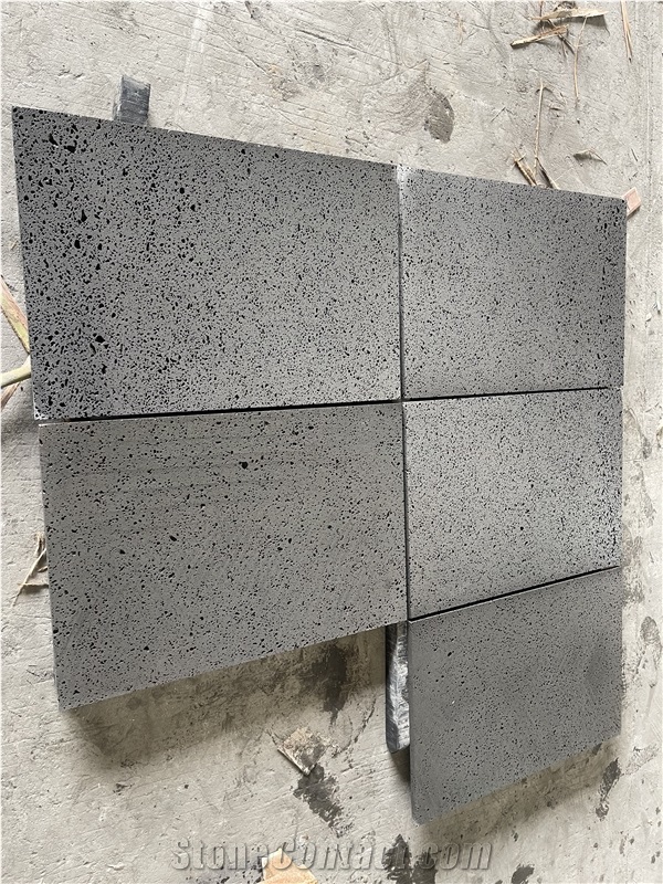 Cut To Size Surface Basalt Lava Stone Wall Tiles