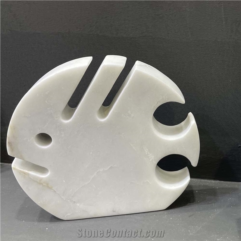 Home Decorative  White Marble Key Bowls