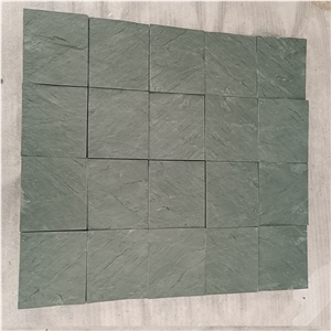 Wholesales Green Slate Stone Paver Stone In Square