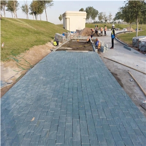 Wholesales Green Slate Stone Paver Stone In Square