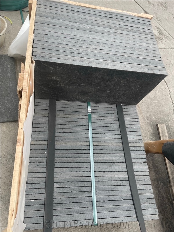 Zhangpu Black Basalt Paver Floor Tiles