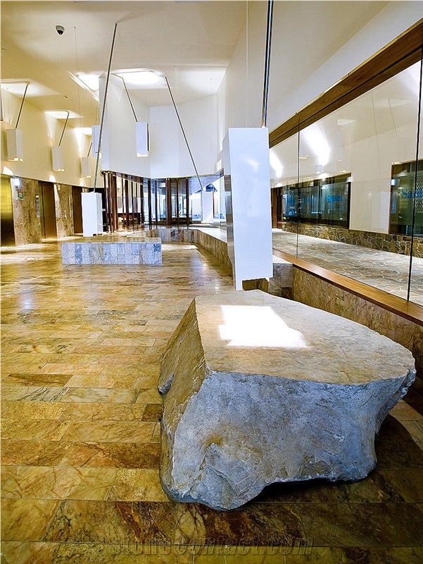 Orazia Gold Marble Tiles Slabs