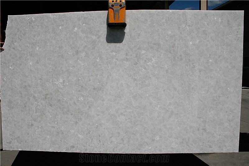 White Pearl Marble Tiles, Slabs