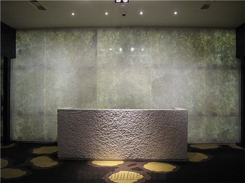 White Pearl Marble Tiles, Slabs