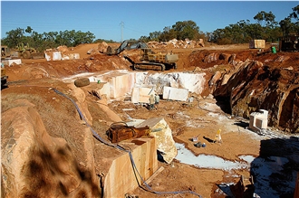 Bianca Mist Marble Quarry
