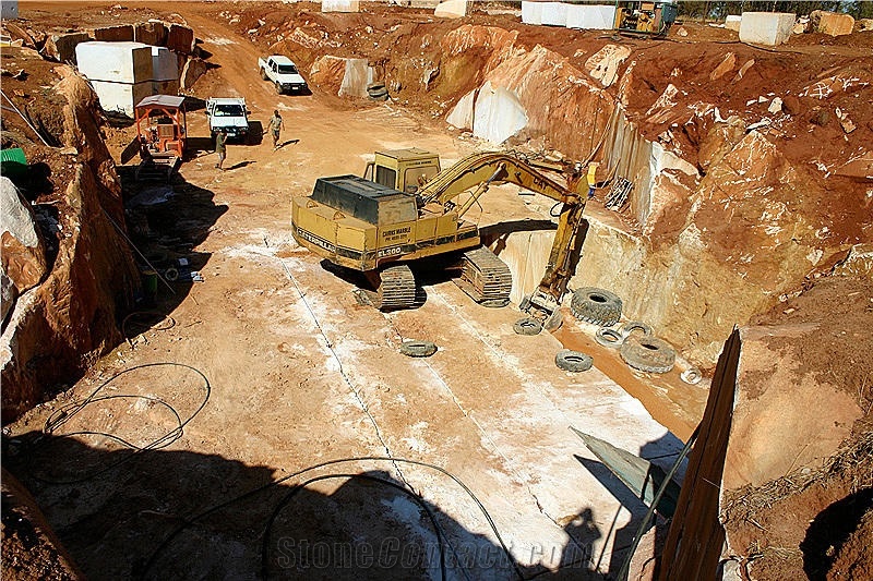 Bianca Mist Marble Quarry