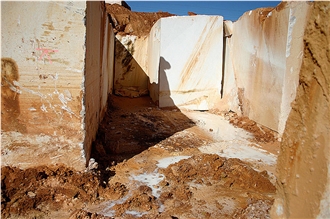 Bianca Mist Marble Quarry