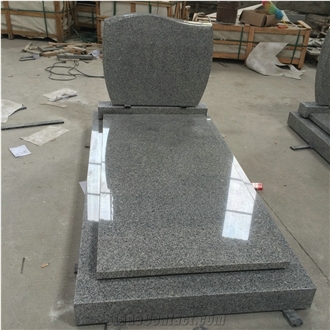 Western Style Granite Tombstone