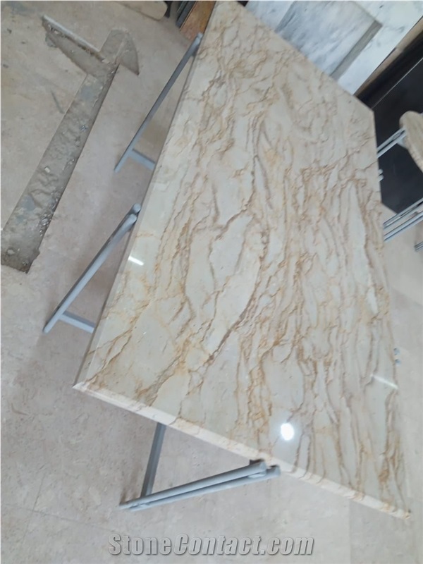 Commando Botticino Fancy Marble Table Top