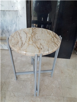 Commando Botticino Fancy Marble Table Top