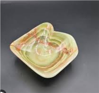 Green Onyx Decorative Bowls, Soap Dishes