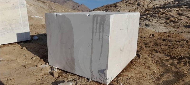 Pure White Marble Blocks