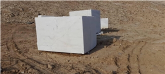 Pure White Marble Blocks