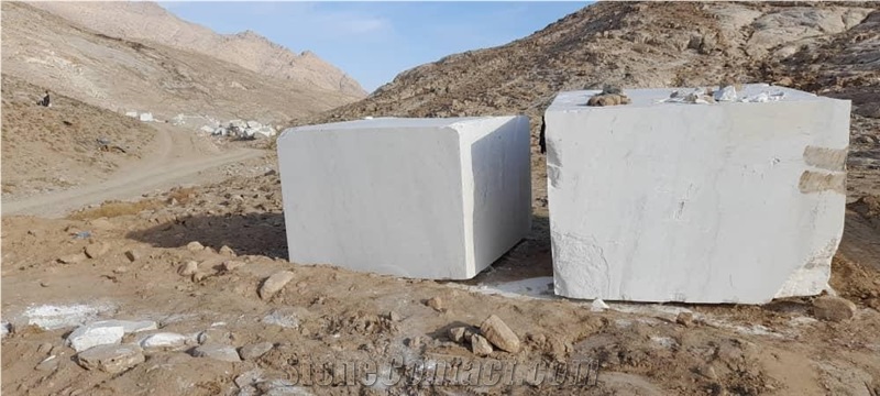 Pure White Marble Blocks