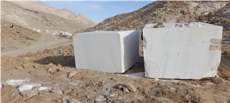 Pure White Marble Blocks